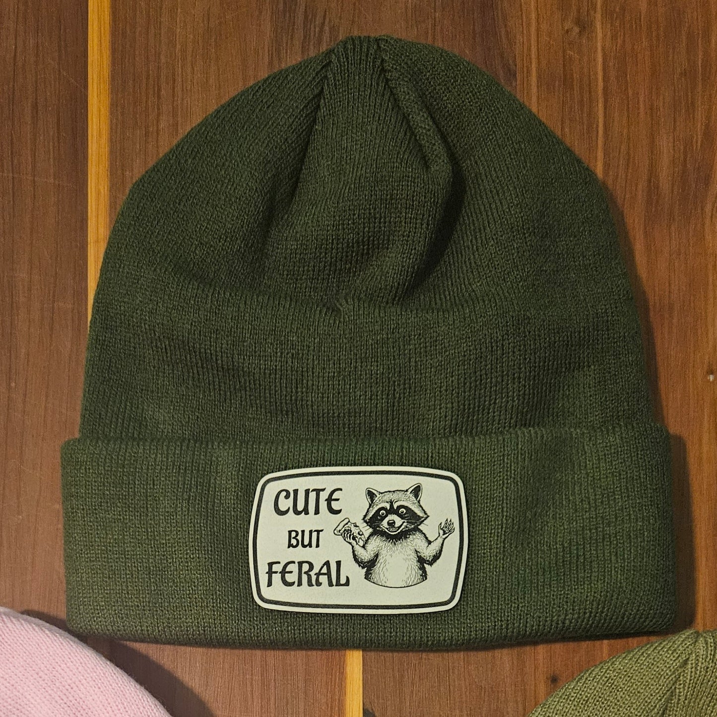 Cute but Feral SVG - Laser Engraving File for Hat Patches